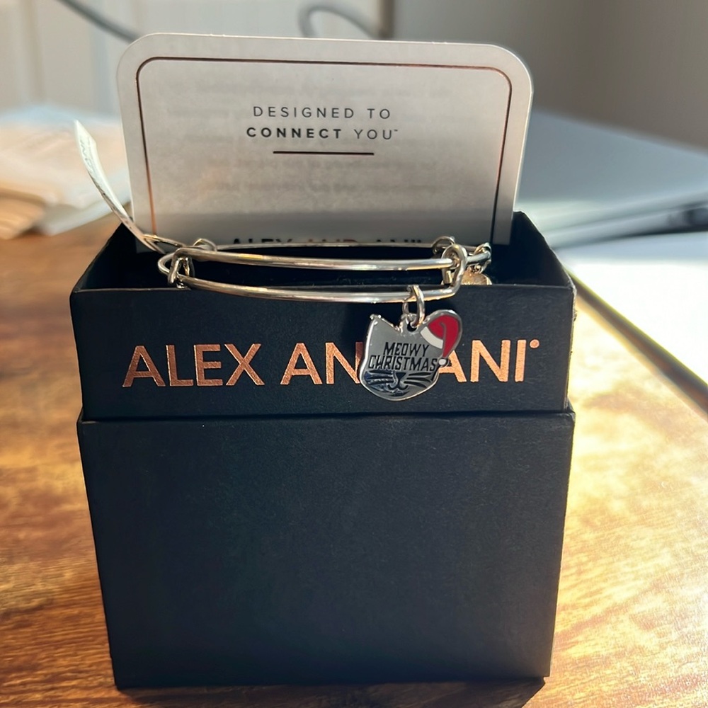 New Meowy Christmas Alex & Ani Bracelet